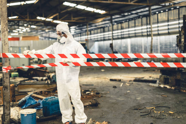 Professional Odor Removal technician working in Venice, CA